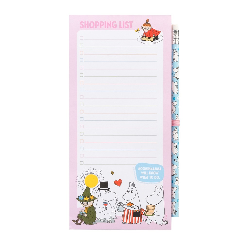 Grupo Erik Moomin - Magnetic Notes Magnetisch notitieblok - Multicolours